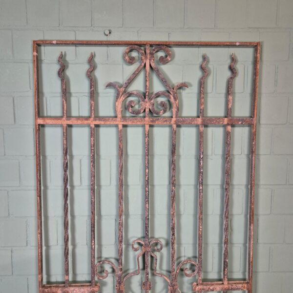 Hekwerk Hek Jugendstil 1900 Smeedijzer - Afbeelding 2