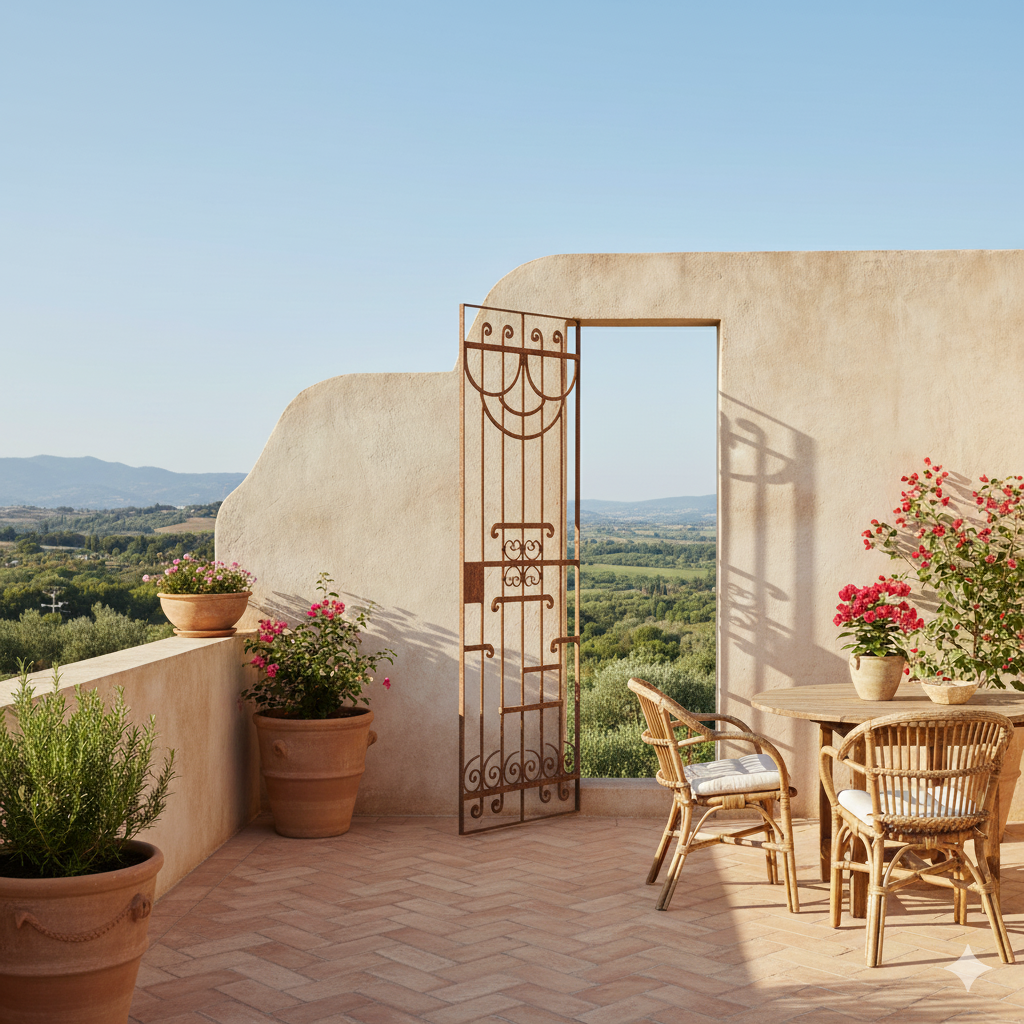 Hekwerk Jugendstil 1910 Smeedijzer - Afbeelding 2