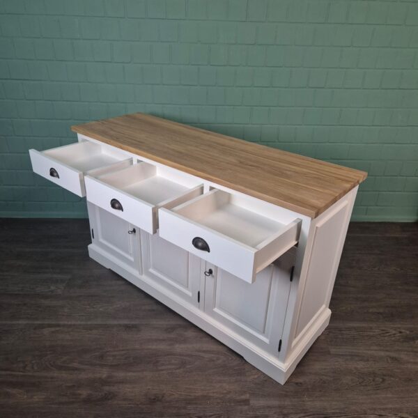 Dressoir Sideboard Teak 1,50 m - Afbeelding 12