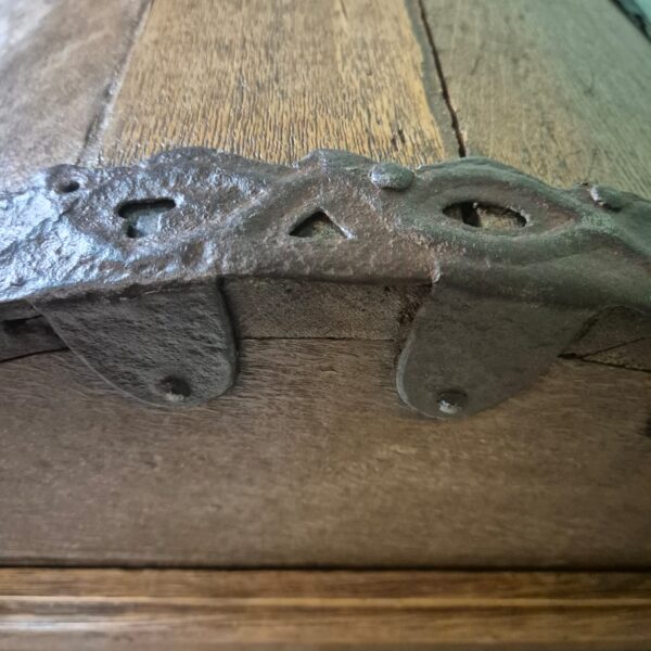Dekenkist Kist Barok 1733 Eiken - Afbeelding 16