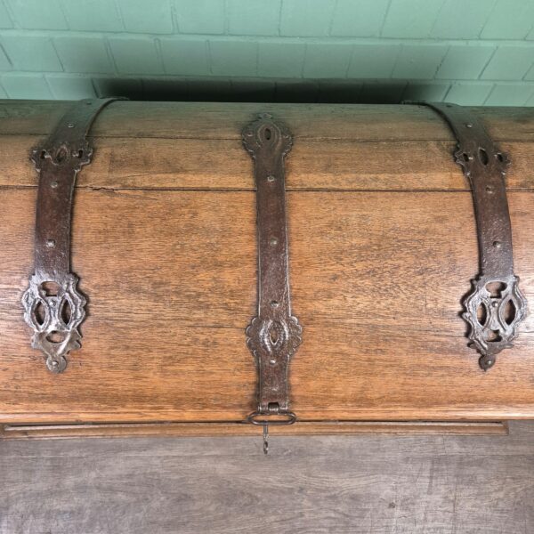Dekenkist Kist Barok 1733 Eiken - Afbeelding 7