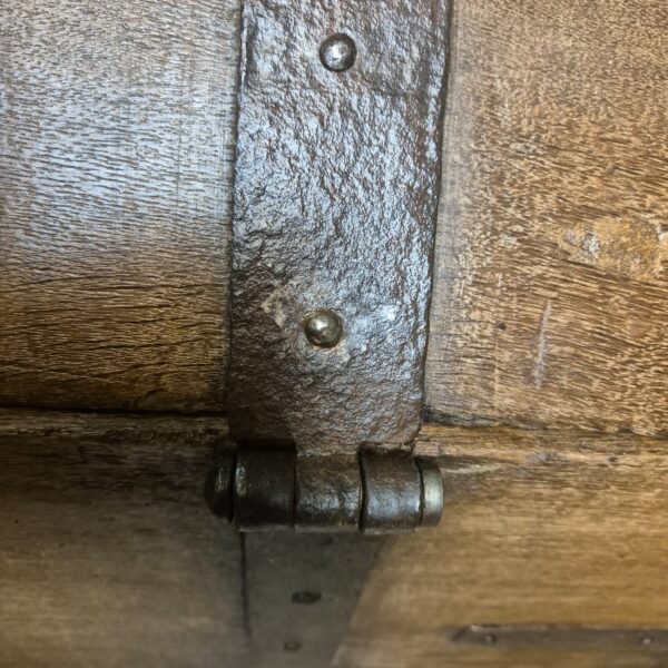 Dekenkist Kist Barok 1733 Eiken - Afbeelding 10