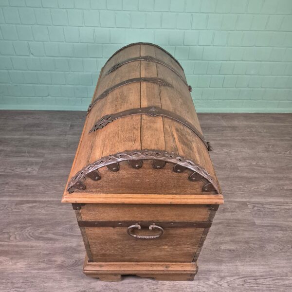 Dekenkist Kist Barok 1733 Eiken - Afbeelding 15