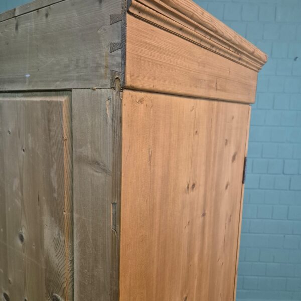 Kast Kledingkast Jugendstil 1900 Grenen - Afbeelding 11