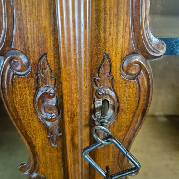 Vitrine Servieskast Louis Philippe 1880 Mahonie - Afbeelding 16