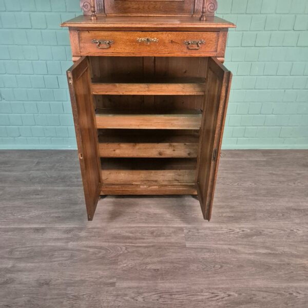 Vertico met Opstand Jugendstil 1910 Eiken - Afbeelding 9
