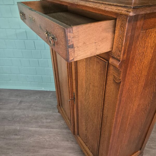 Vertico met Opstand Jugendstil 1910 Eiken - Afbeelding 11