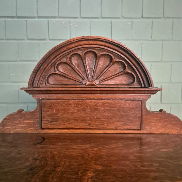 Vertico met Opstand Jugendstil 1910 Eiken - Afbeelding 4