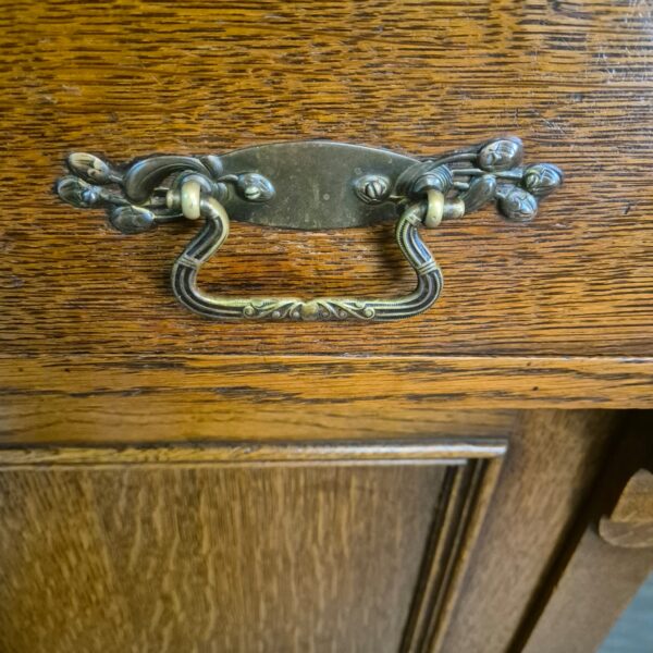 Vertico met Opstand Jugendstil 1910 Eiken - Afbeelding 7
