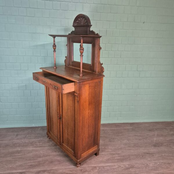 Vertico met Opstand Jugendstil 1910 Eiken - Afbeelding 10