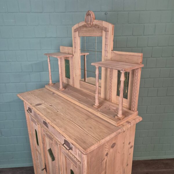 Vertico met Opstand Jugendstil 1910 Grenen - Afbeelding 12