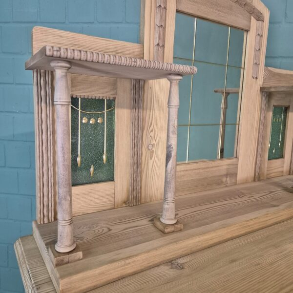 Vertico met Opstand Jugendstil 1910 Grenen - Afbeelding 4