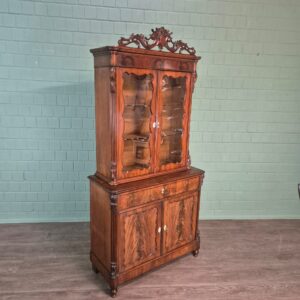 Vitrine Servieskast Louis Philippe 1870 Mahonie