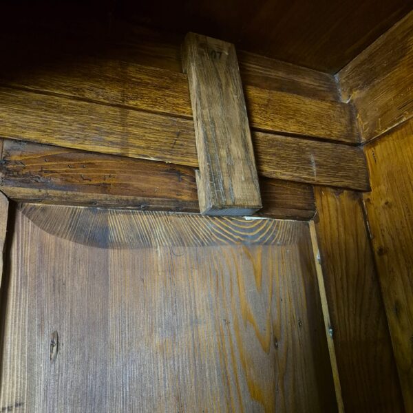 Kast Kledingkast Biedermeier 1825 Kersen - Afbeelding 13