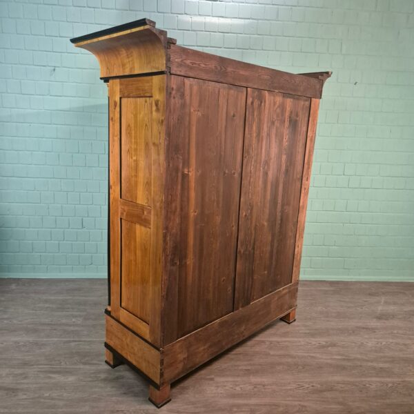 Kast Kledingkast Biedermeier 1825 Kersen - Afbeelding 14