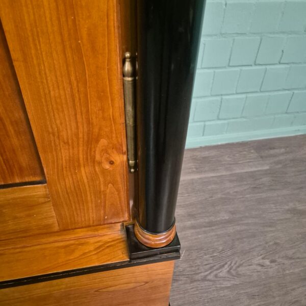 Kast Kledingkast Biedermeier 1825 Kersen - Afbeelding 7