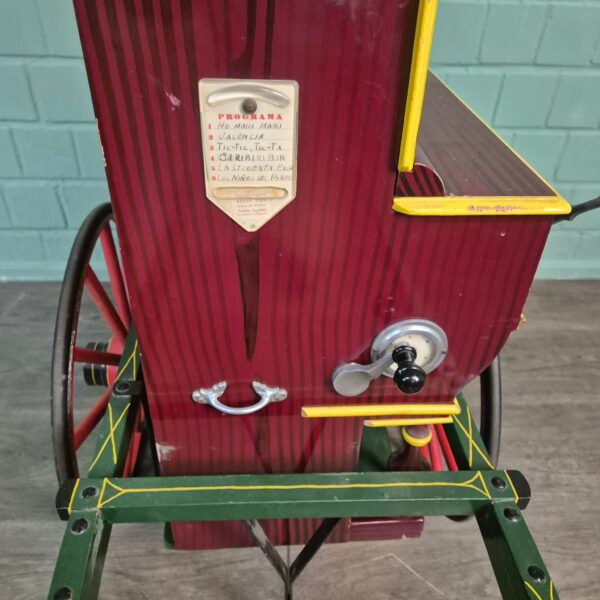 Draaiorgel Orgel 1950 Benito Vela - Afbeelding 6
