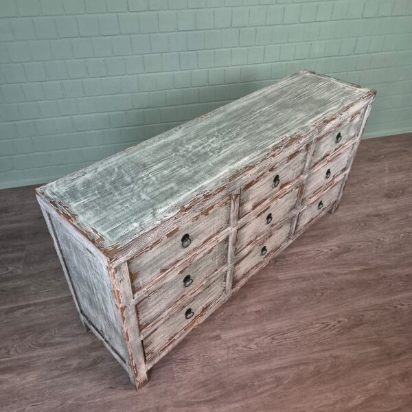 Apothekerskast Ralph Lauren Massief Hout 1,80 m - Afbeelding 3