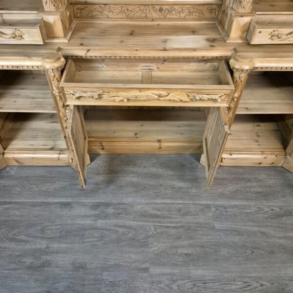 Buffetkast Jacht-Kast Jugendstil 1920 Grenen - Afbeelding 23