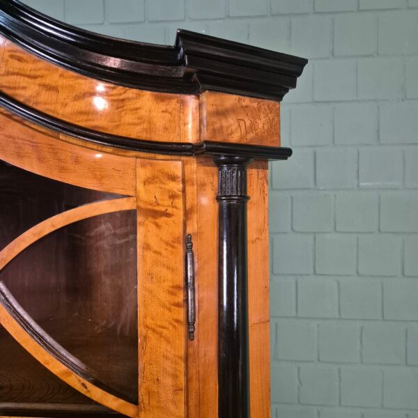 Hoekkast Biedermeier 1810 Berken - Afbeelding 8
