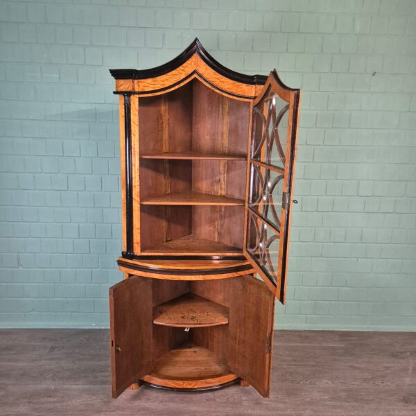 Hoekkast Biedermeier 1810 Berken - Afbeelding 12