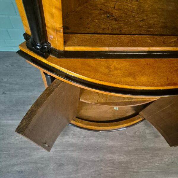 Hoekkast Biedermeier 1810 Berken - Afbeelding 15
