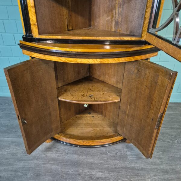 Hoekkast Biedermeier 1810 Berken - Afbeelding 16