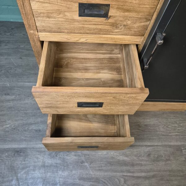 Commode Kast Teak 1,01 m - Afbeelding 11