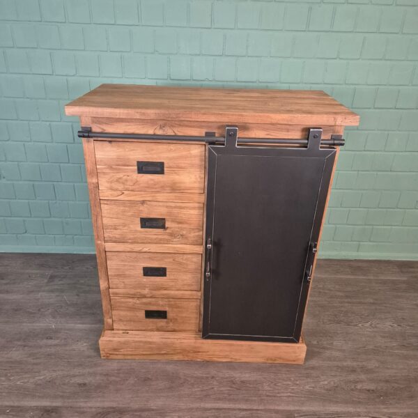 Commode Kast Teak 1,01 m - Afbeelding 2