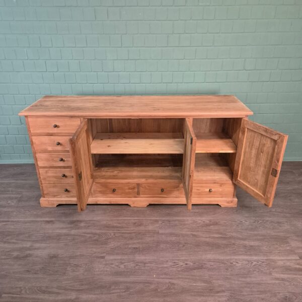 Dressoir Sideboard Teak 2,00 m - Afbeelding 10