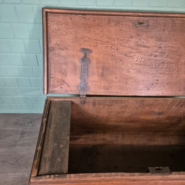 Dekenkist Kist Barok 1760 Eiken - Afbeelding 14