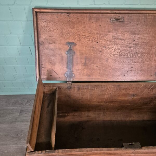 Dekenkist Kist Barok 1760 Eiken - Afbeelding 11
