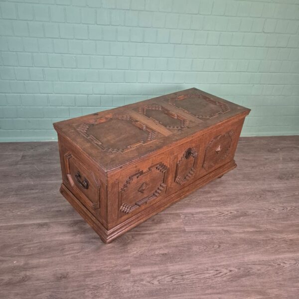 Dekenkist Kist Barok 1760 Eiken