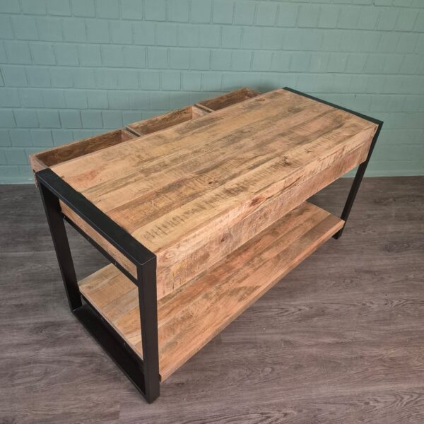 Sidetable Sideboard Mangohout 1,50 m - Afbeelding 8