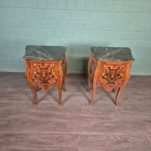 Set Nachtkastjes Commodes Neo-barok Noten 0,50 m