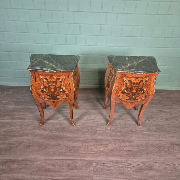 Set Nachtkastjes Commodes Neo-barok Noten 0,50 m