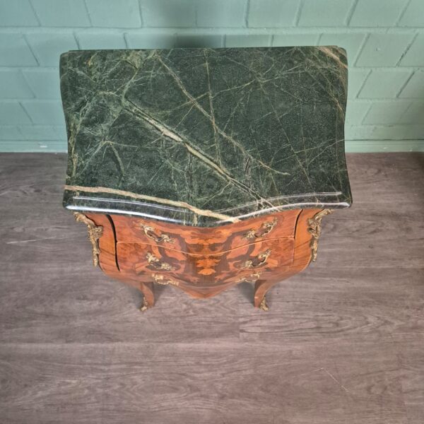 Nachtkastje Commode Neo-barok Noten 0,50 m - Afbeelding 3