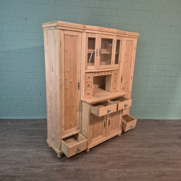 Buffetkast Kast Jugendstil 1910 Grenen - Afbeelding 12