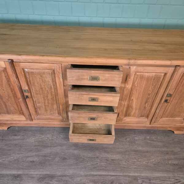 Dressoir Sideboard Teak 2,13 m - Afbeelding 13