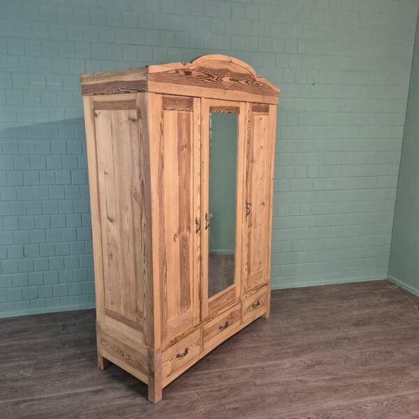 Kast Kledingkast Jugendstil 1910 Grenen