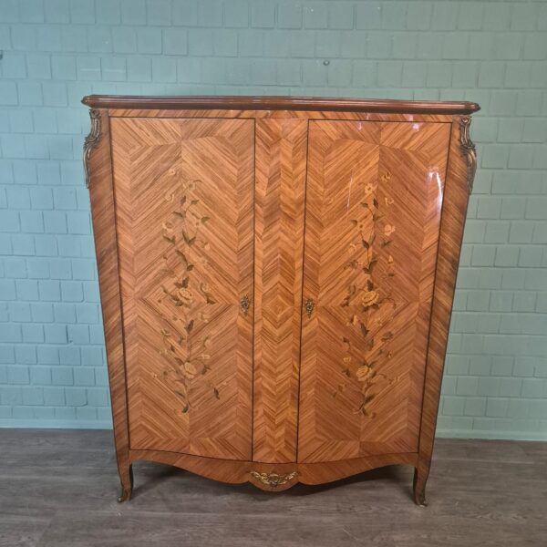 Kast Dresdener Barok 1900 Noten - Afbeelding 2