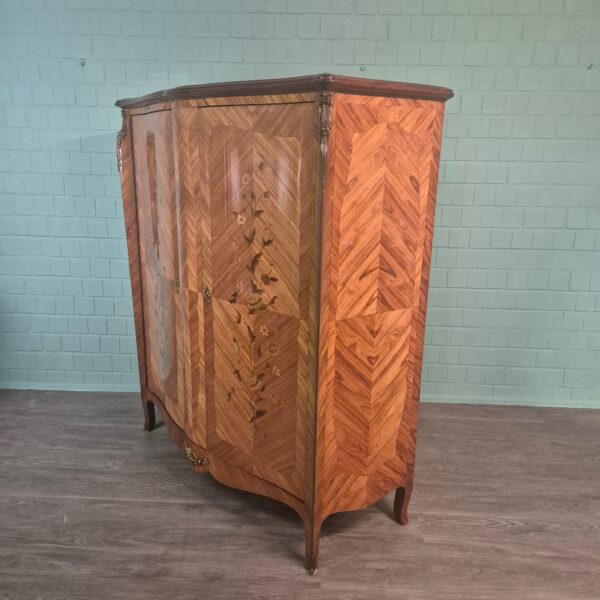 Kast Dresdener Barok 1900 Noten - Afbeelding 4