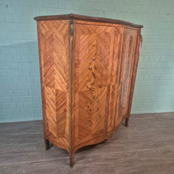 Kast Dresdener Barok 1900 Noten - Afbeelding 3