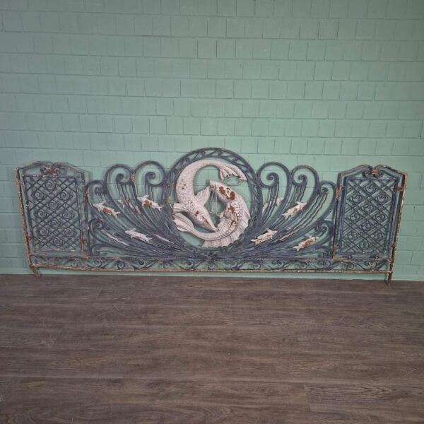 Balkonhekwerk Jugendstil 1900 Smeedijzer - Afbeelding 16