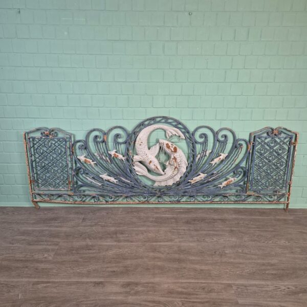 Balkonhekwerk Jugendstil 1900 Smeedijzer