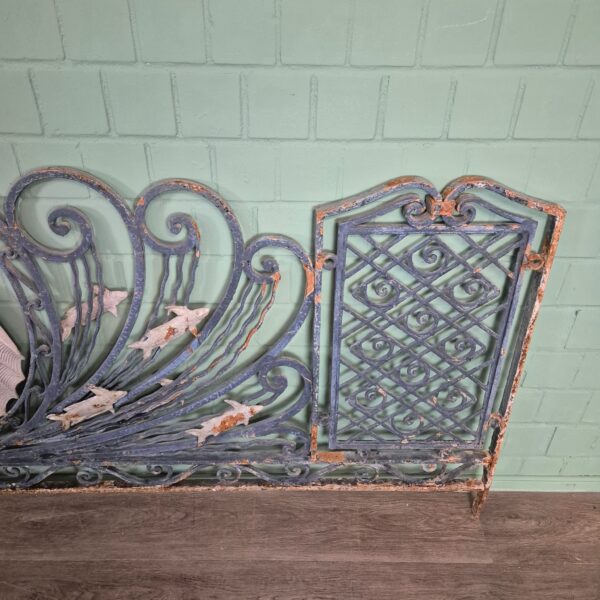 Balkonhekwerk Jugendstil 1900 Smeedijzer - Afbeelding 8