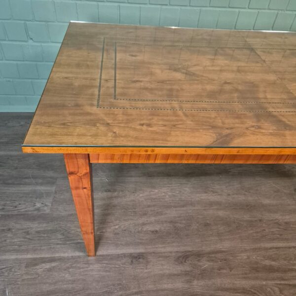 Eettafel met Glasplaat Jugendstil 1900 Essen Hout - Afbeelding 14
