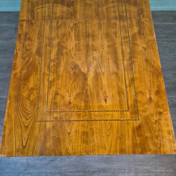 Eettafel met Glasplaat Jugendstil 1900 Essen Hout - Afbeelding 8