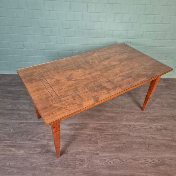 Eettafel met Glasplaat Jugendstil 1900 Essen Hout - Afbeelding 12