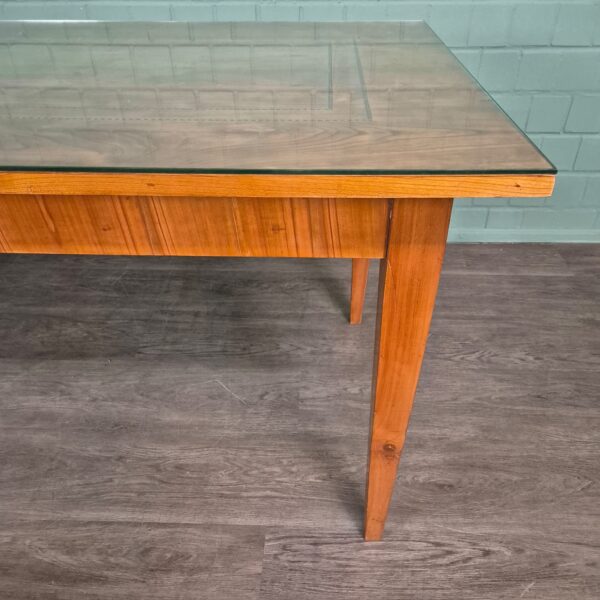 Eettafel met Glasplaat Jugendstil 1900 Essen Hout - Afbeelding 15